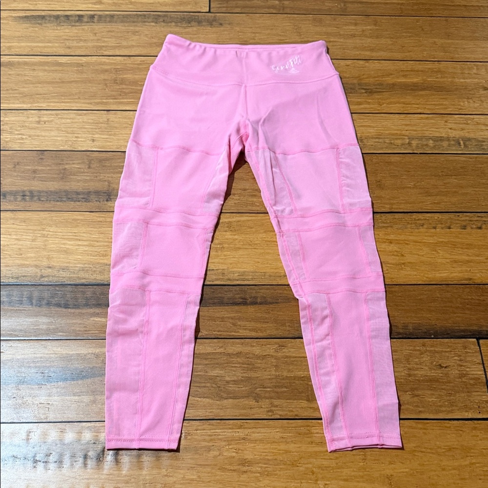 Vibrant Pink Kids Leggings